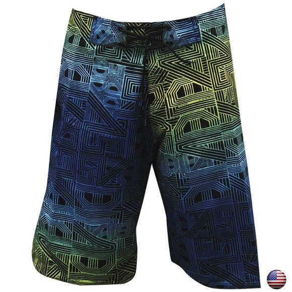 EXCHANGE Other - SURF BEACH EXCHANGE MENS MULTICOLOR BOARD SHORTS
